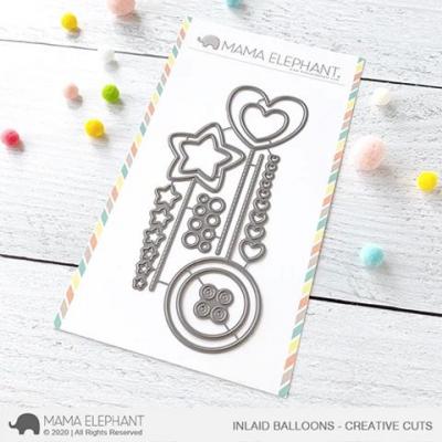 Mama Elephant Creative Cuts - Inlaid Balloons